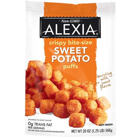 They are flavorful and addictive, but still healthy for you. Frozen Sweet Potato Fries & Puffs | Alexia Foods | Alexia