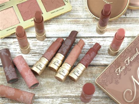 Too Faced Natural Nudes Intense Color Coconut Butter Lipstick Review