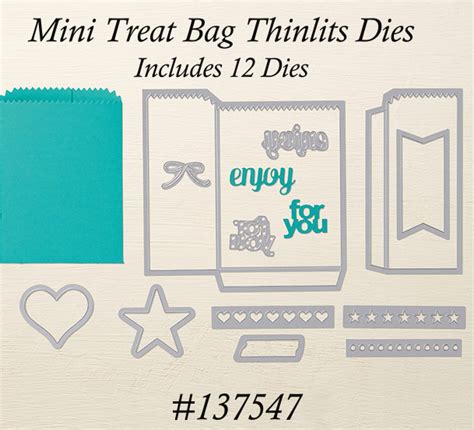 Stampin Up Mini Treat Bag Stamping With Tracy