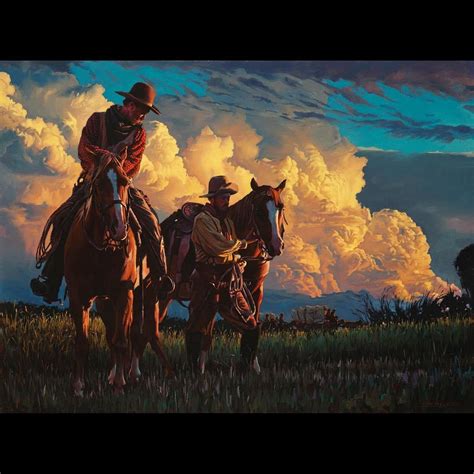 Enjoying These Wonderful Cowboy Paintings By Mark Maggiori Funpal