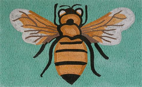 Modern Mosaic Art Bumble Bee World Of Mosaics