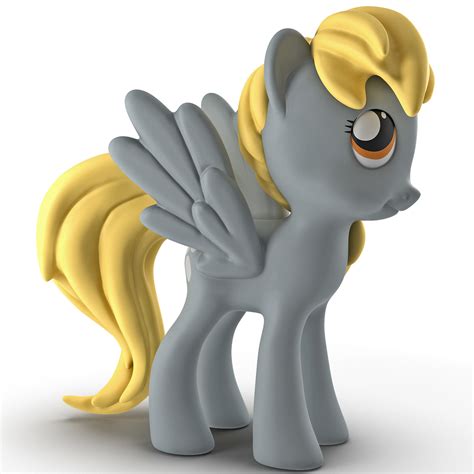 Little Pony Derpy Toy 3d Model