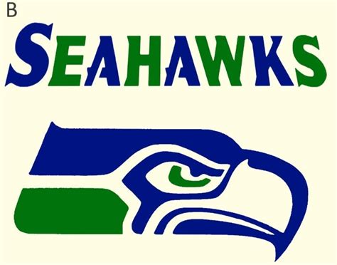 Various Szs Seattle Seahawks Logo Stencil Mylar Reusuable Wall Etsy