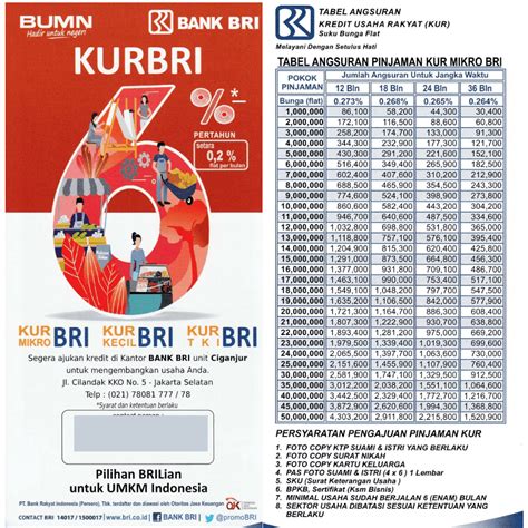 Brosur Bank Bri Kur Homecare24