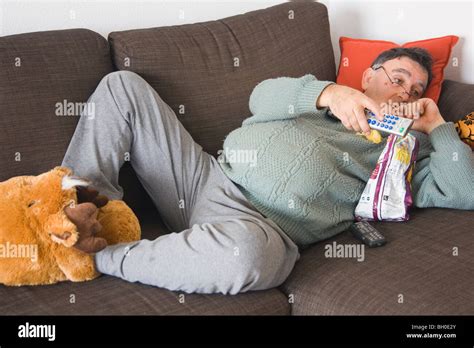 Couch Potato Stockfotografie Alamy