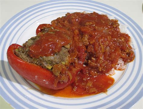 Gefüllte Paprika mit Hackfleisch von sundream22