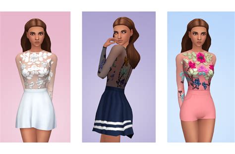 Sims 4 Maxis Match Cc — Lucassims Rory Bodysuit I Made This Out Of The