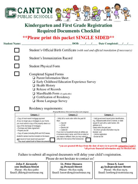 Fillable Online Required Documents Checklist Fax Email Print Pdffiller