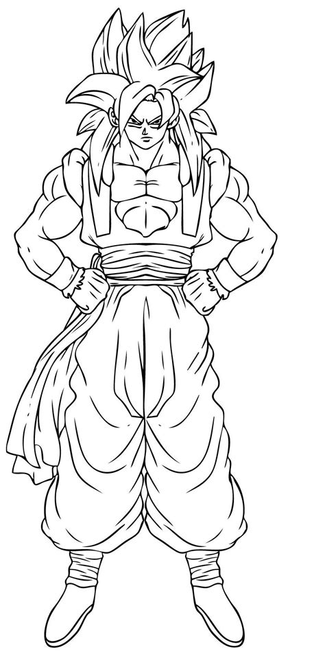 Just click on the dragon ball z coloring pages that you like and then click on the print button at the top of the page. Free Printable Dragon Ball Z Coloring Pages For Kids