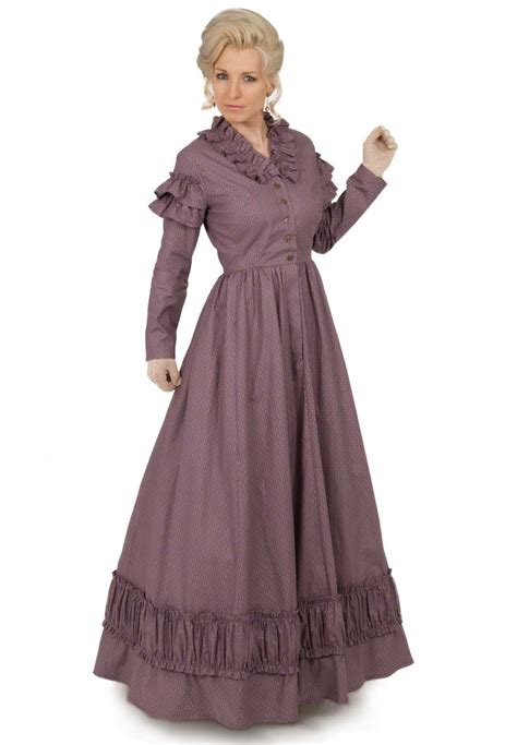 Print Cotton Prairie Dress Dresses Vintage Gowns Vintage Dresses