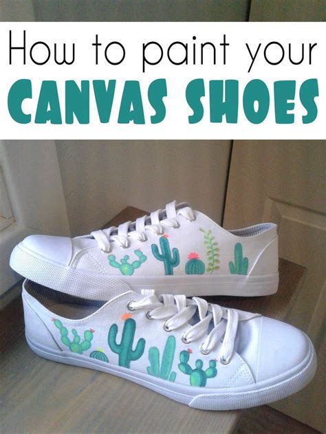 How To Paint Your Canvas Shoes Canvasshoes Canvas Shoes Diy Painted