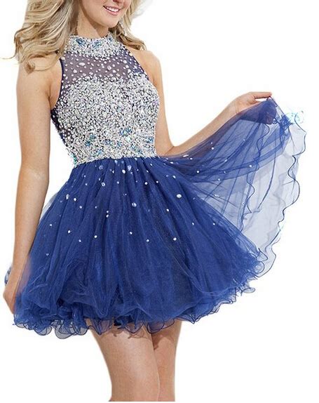 Royal Blue Homecoming Dressshort Prom Dressestulle Homecoming Gowns