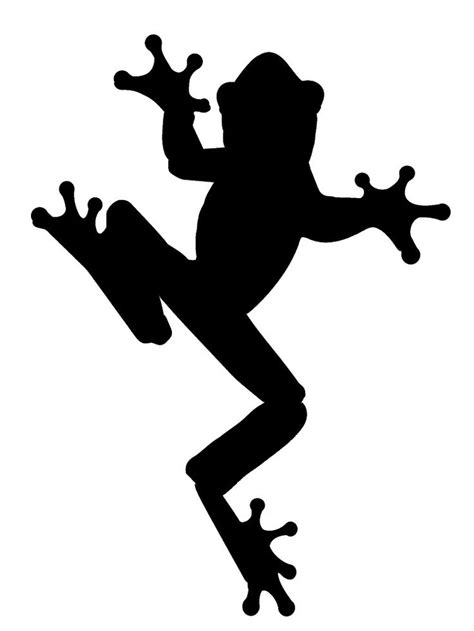 Frog Silhouette By Kwg2200 Frog Silhouette Silhouette Art Animal
