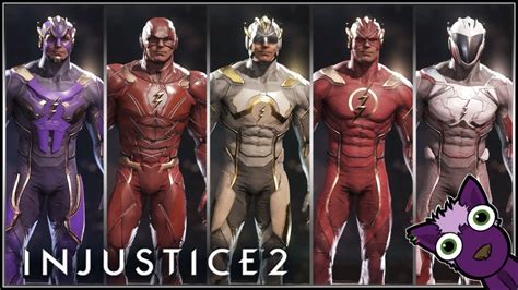 Injustice 2 Mis 5 Conjuntos De Flash Youtube