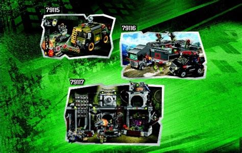 Lego 79115 Turtle Van Takedown Instructions Teenage Mutant Ninja Turtles