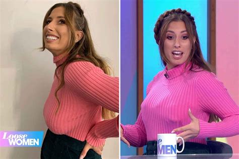 Stacey Solomon Shows Off Her Boobs After 4 Minute Breast Lift Live On