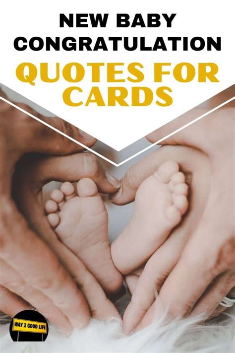 New Baby Congratulation Quotes For Cards And Ts
