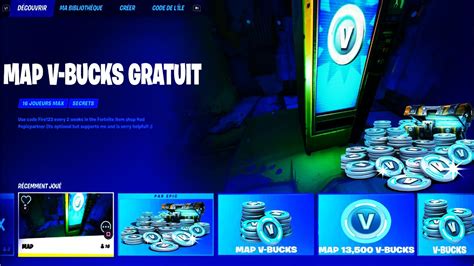 Cette Map Donne Des V Bucks Gratuit Sur Fortnite Saison 2 Chapitre 3