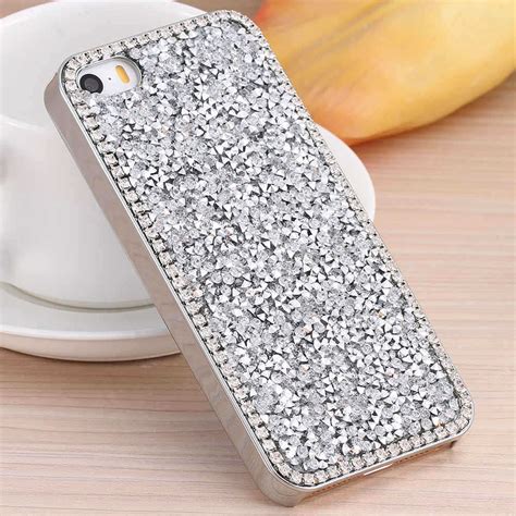 Glitter Bling Crystal Diamond Hard Back Case Cover For Apple Iphone 6s