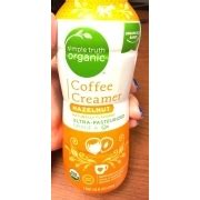 Skip to product section content. Simple Truth Organic Coffee Creamer, Hazelnut: Calories ...