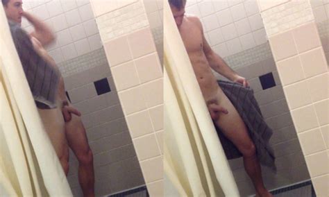 Dilf Caught Naked In Shower Spycamfromguys Hidden Cams Spying On Men
