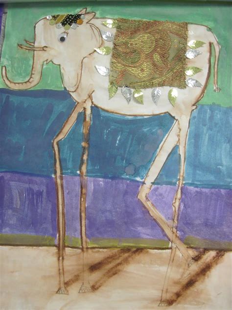 Dalis Long Legged Elephants Surrealism Art Elementary Art