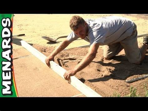 Everedge flexible steel lawn edging is the. Prepare a Paver Base - How To - Menards | Patio garden ...