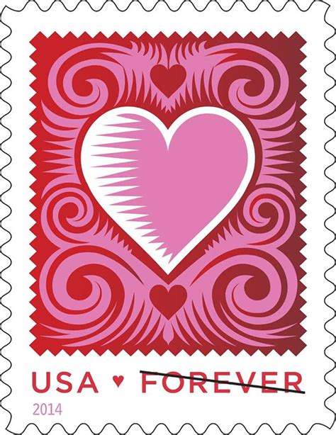 2014 Love Stamp Cut Paper Heart For The Usps On Behance