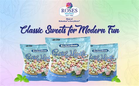 Richardson Pastel Mints 4lbs Bag Amazonca Grocery And Gourmet Food