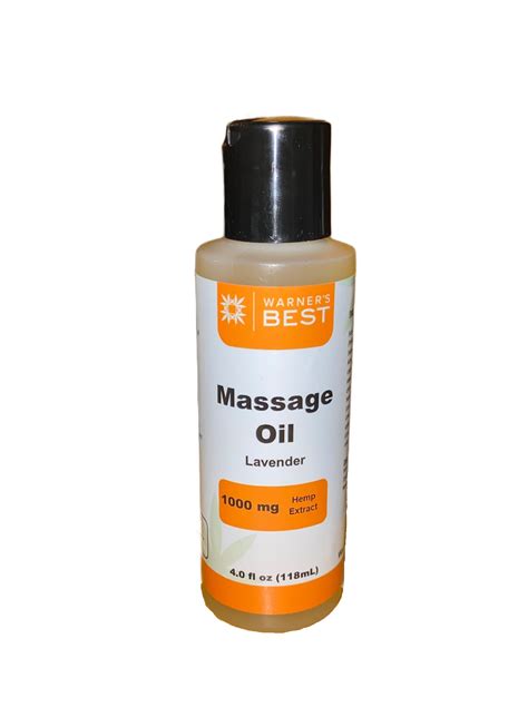 Cbd Massage Oil Warners Best