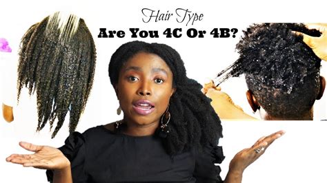 How to style your straight, wavy, curly, or coily hair. Are you Type 4c or Type 4b ? Showing The Difference with ...