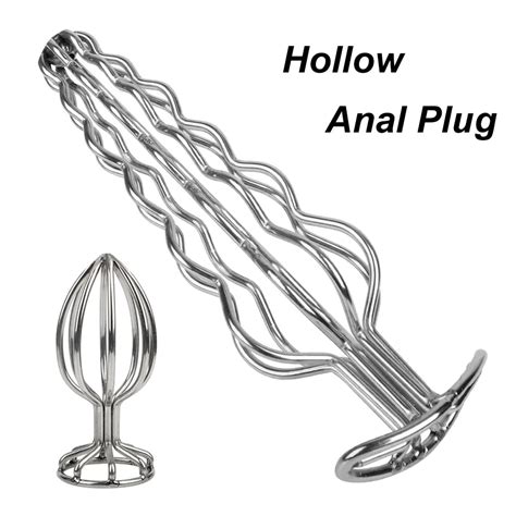 Mm Hollow Anal Plug For Women Vaginal Dilator Men Gay Butt Plugs