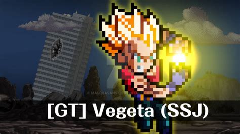 Ulsw Vegeta Gt Super Saiyan By Malphasans On Deviantart