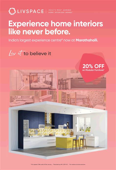Livspace Experience Home Interiors Like Never Before Ad Advert Gallery