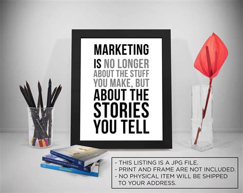 Marketing Quote Printable Selling Quote Sell Motivation Quote