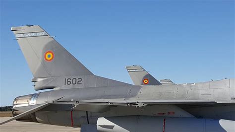 Air force photo by master sgt. Romania officially takes over its first F16 fighters ...