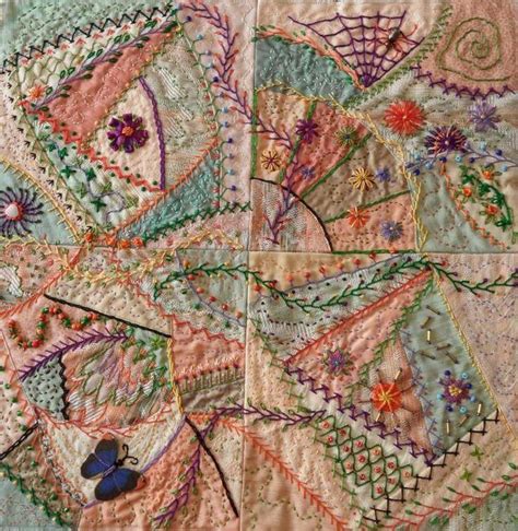 Crazy Quilt Embroidery Designs Crazyquilting Crazy Quilts Patterns