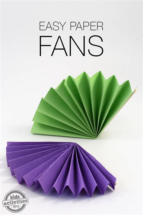How To Make The Best Paper Fan
