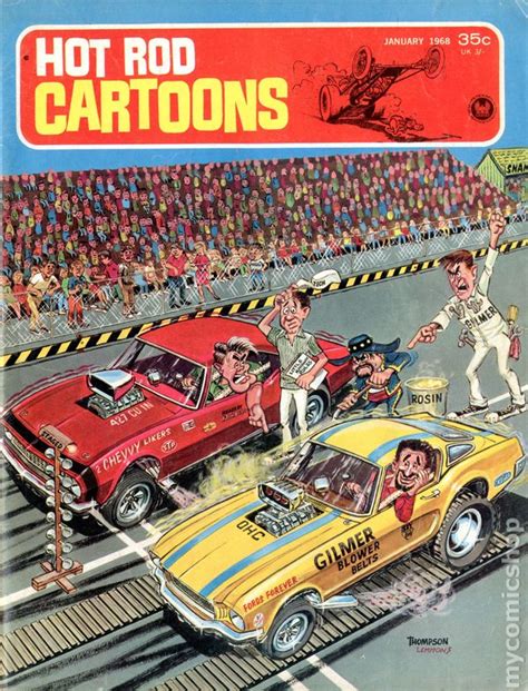 Hot Rod Cartoons Comic Books