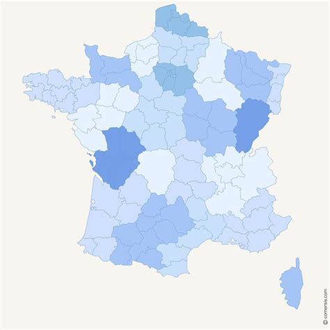 Carte De France Vectorielle Cartes Vectorielles France