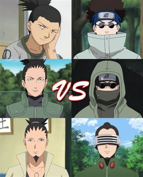 Shikamaru Versus Shino In Part 1shippudenboruto No Prep Naruto