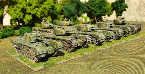 Churchill Tanks In Nw Europe 1944 45 Part 1 Jemima Fawrs Miniature
