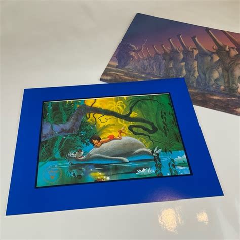 Disney Art Disneys The Jungle Book 3th Anniversary Exclusive Commemorative Lithograph Poshmark