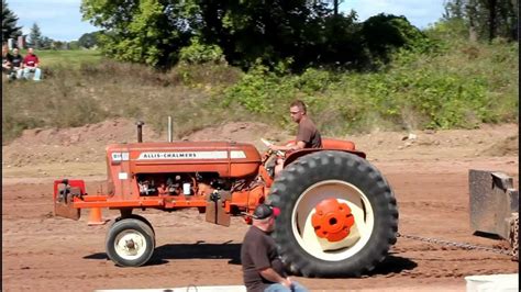 Allis Chalmers D19 Gas Tractor Pulling In Eden Wi 9912