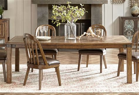 The san mateo dining collection by pulaski furniture is inspired by the sun drenched warm days and cool nights of northern california's wine country. Heartland Falls Dining Table Pulaski Furniture | Furniture ...