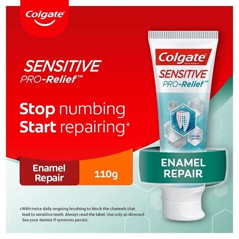 Colgate Sensitive Pro Relief Enamel Repair Toothpaste 110g Watsons