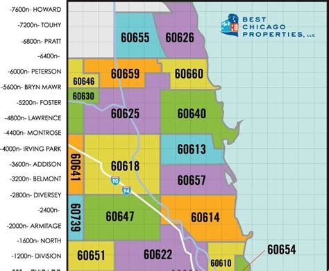 Chicago Zip Code Map With Population
