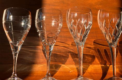 Royal Doulton Crystal Retro Wine Glass Set Of Royal Etsy