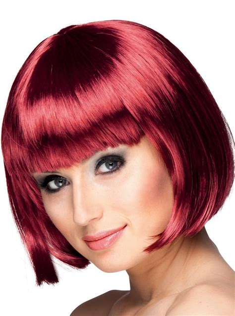 Woman S Redhead Half Wig With Fringe
