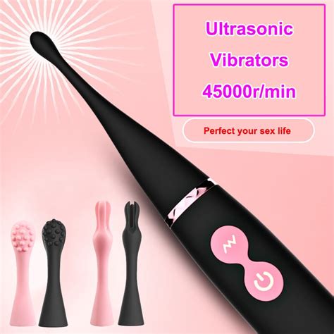 G Spot Ultrasonic High Frequency Vibrators For Women Fast Scream Orgasm